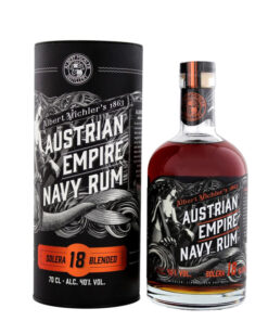 Austrian Empire Solera 18 years Navy Rum Cognac Cask 0,7l 40%