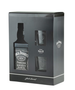 Jack Daniels 0,7l 40% GB + 2 poháre
