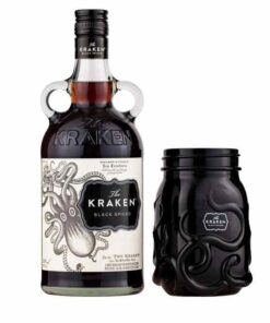 Kraken Black Spiced Rum 0,7l 40% GB + pohár