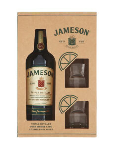 Jameson 0,7l 40% +2 poháre GB