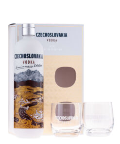 Czechoslovakia Vodka 40% 0,7l + 2 poháre