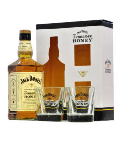 Jack Daniels TN Honey 35% 0,7l + 2 poháre GB