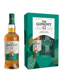 The Glenlivet 12yo Double Oak 40% 0,7 l +2 poháre GB