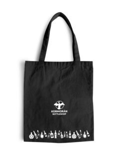 Látková taška s logom Kormorán