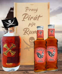 Pravý Pirát Pije Rum! – Darčekový set Bumbu Rum