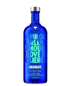 Absolut Vodka LOVE Green Limited Edition 40% 0,7l