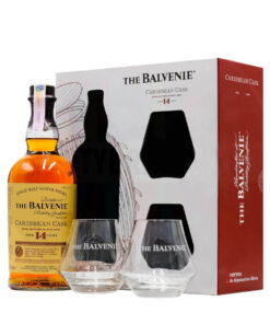 The Balvenie 14 Years Old Caribbean Cask Finish 43% 0,7l GB +2 poháre