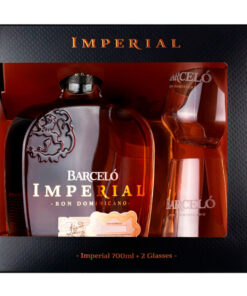 Barcelo Imperial + 2 poháre 38% 0,7l GB