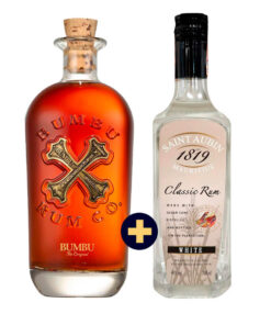 Bumbu Rum 0,7l 40% + The Colonist Black Spiced Spirit 0,7l 40% set