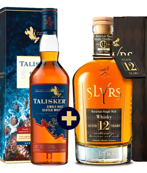 Talisker Distillers Edition 2012-2022 0,7l 45,8% GB + SLYRS Single Malt Whisky Aged 12 Years 0,7l 43% GB