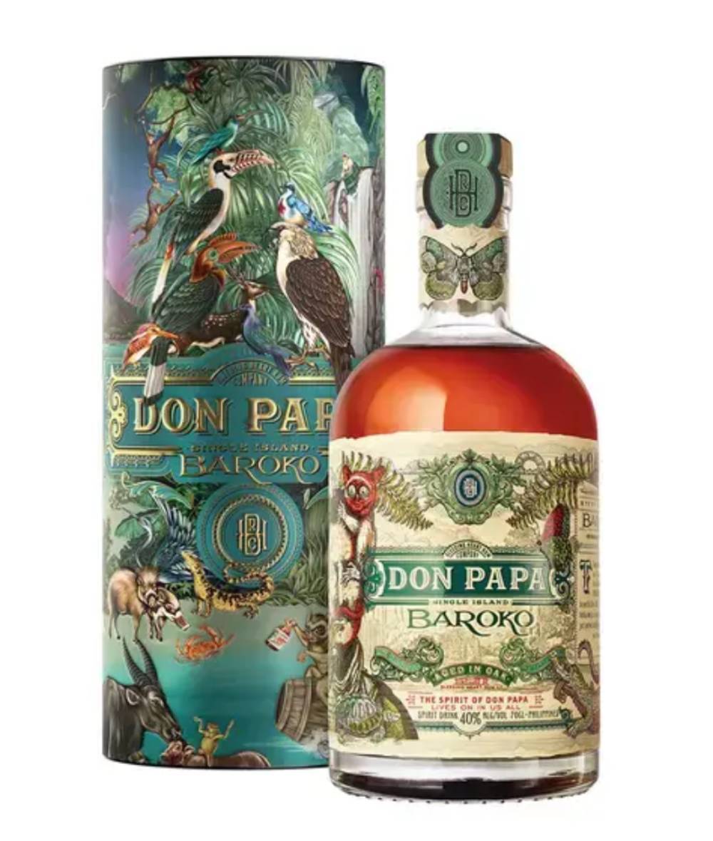 Don Papa Baroko Secrets of Sugarlandia birds 40% 0,7l TU