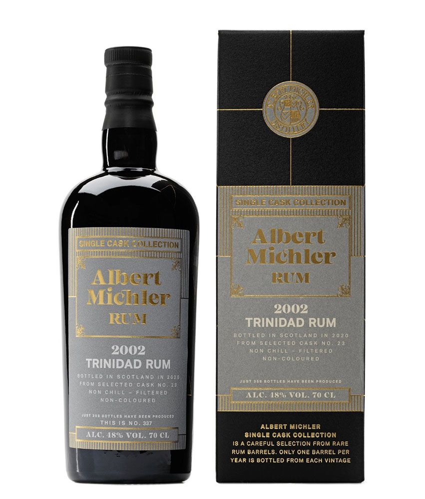 Albert Michler Single Cask Trinidad 2002 48% 0,7l GB