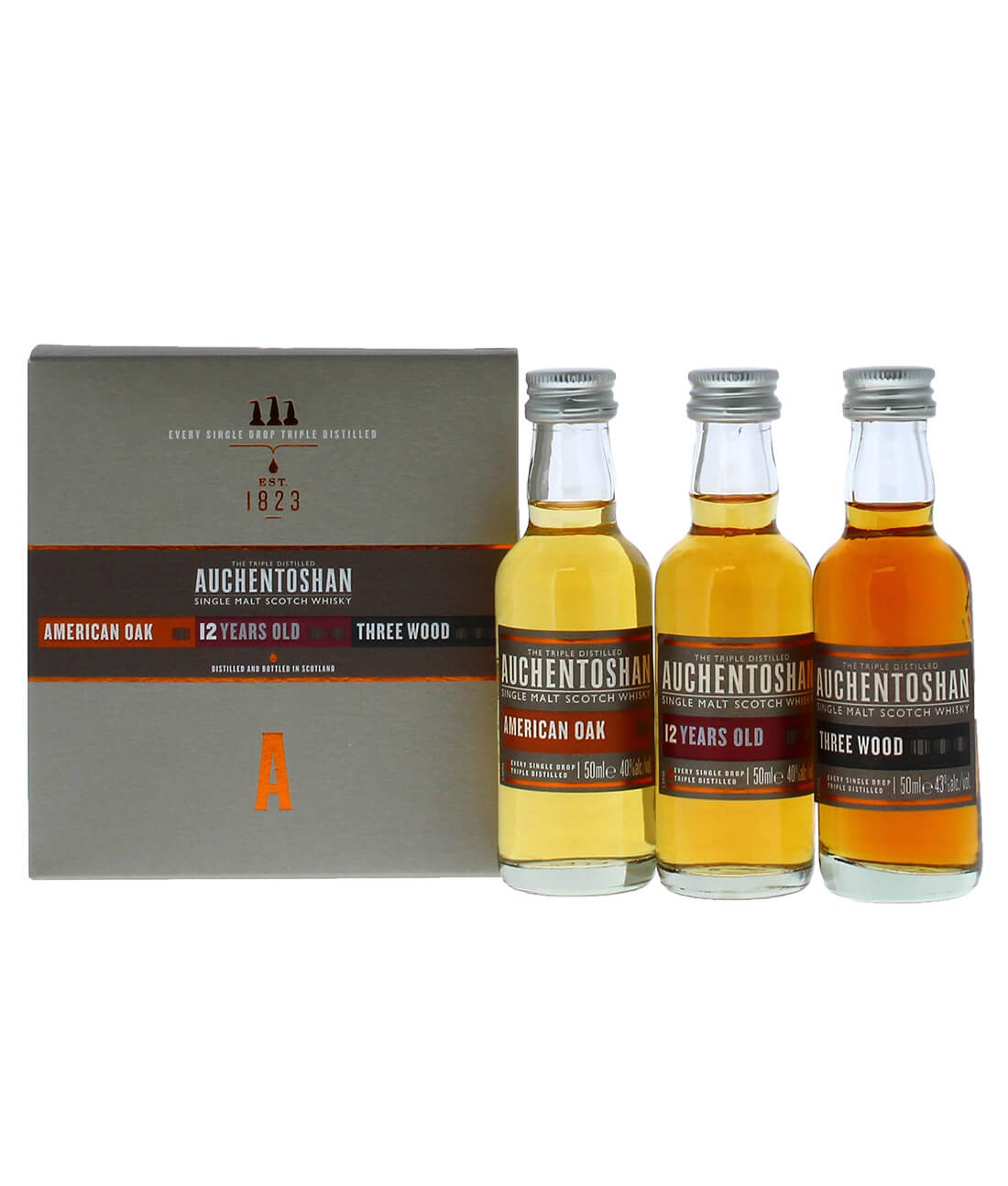 Auchentoshan Gift Collection 3x0,05l 41% GB