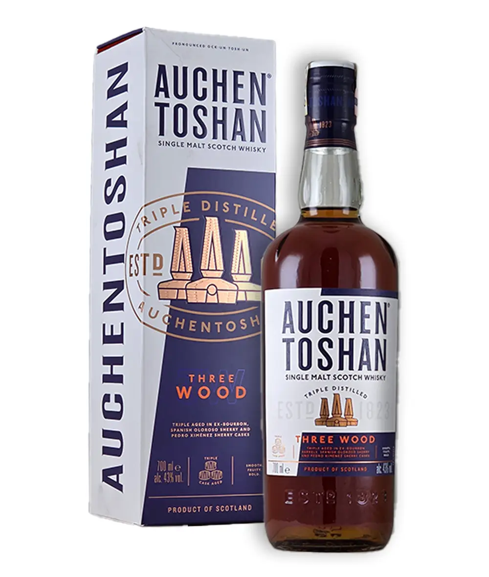 Auchentoshan Three Wood 0,7l 43% GB
