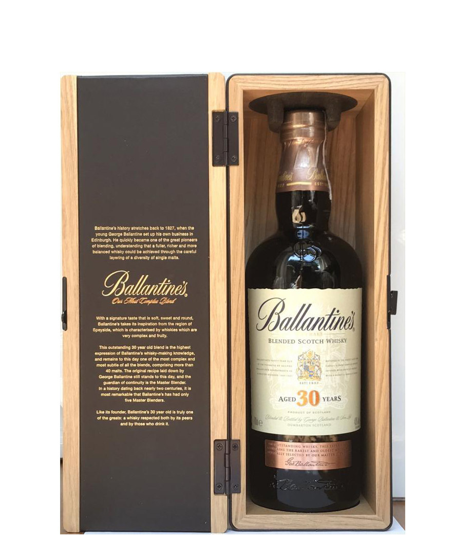 Ballantines 30 yo 40% 0,7l GB – Obrázok 4