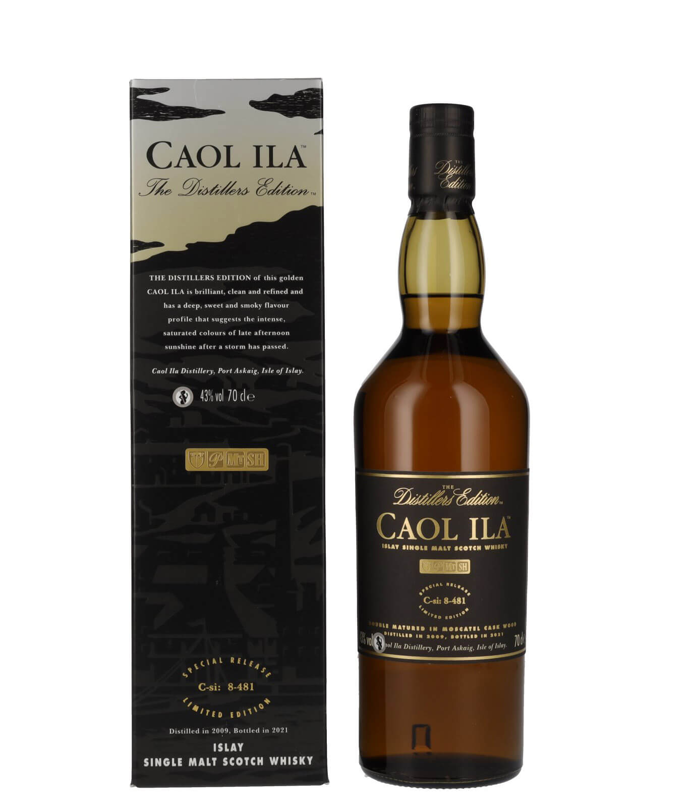 Caol Ila The Distillers Edition 2021 Double Matured 43% 0,7l GB