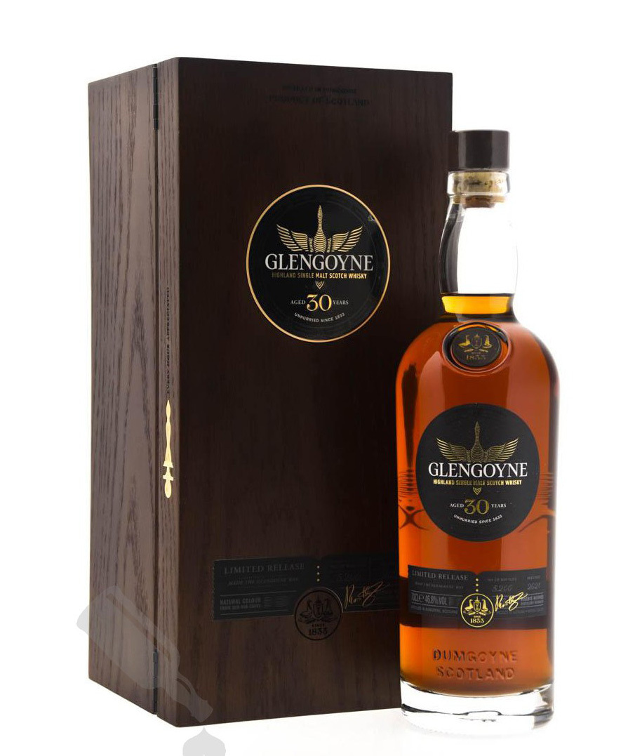 Glengoyne 30y Limited Release 2021 - Drevená krabica 46,8% 0,7l GB