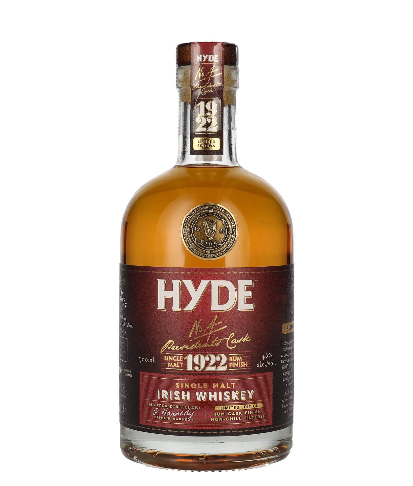 Hyde No.4 PRESIDENT'S CASK 1922 46% 0,7l