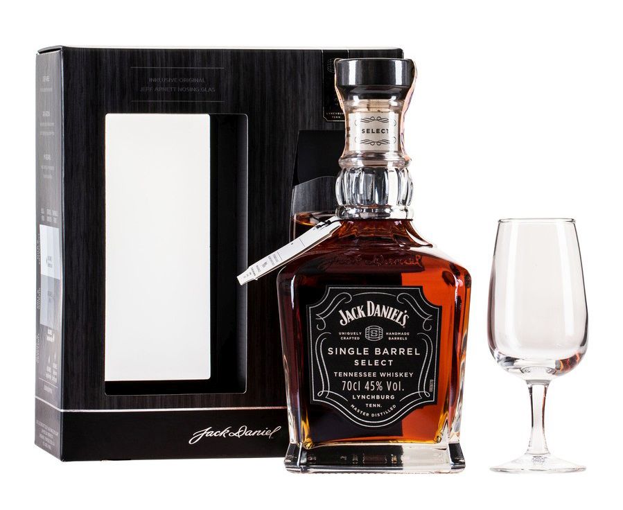 Jack Daniels Single Barrel +1 pohár 45% 0,7l GB