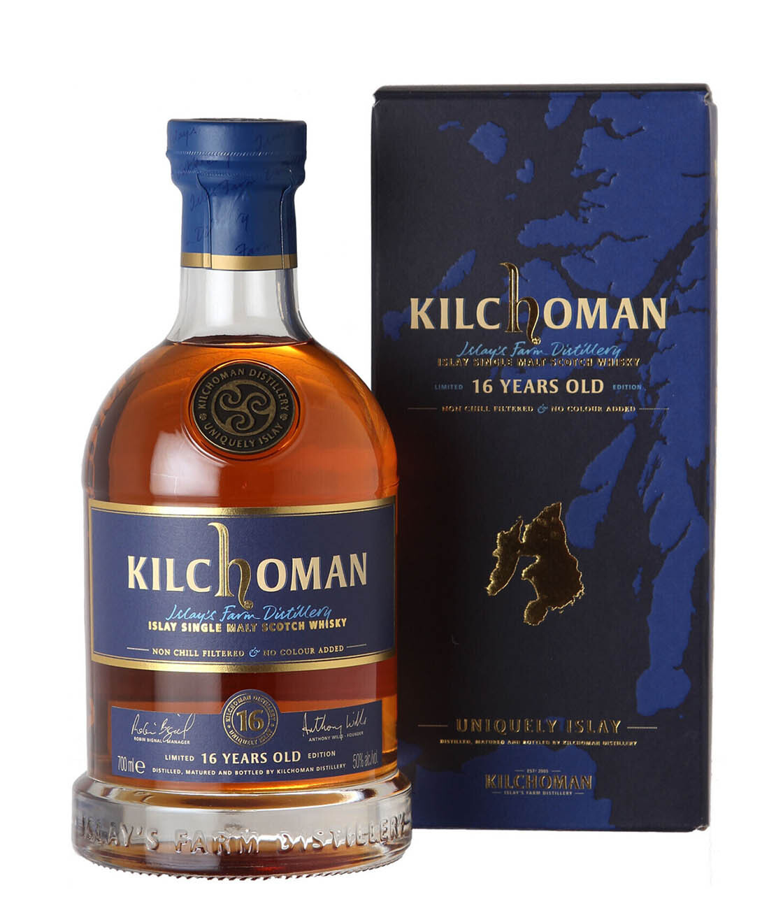Kilchoman 16 Years Old Islay Single Malt Scotch Whisky Limited Edition 50% 0,7l GB