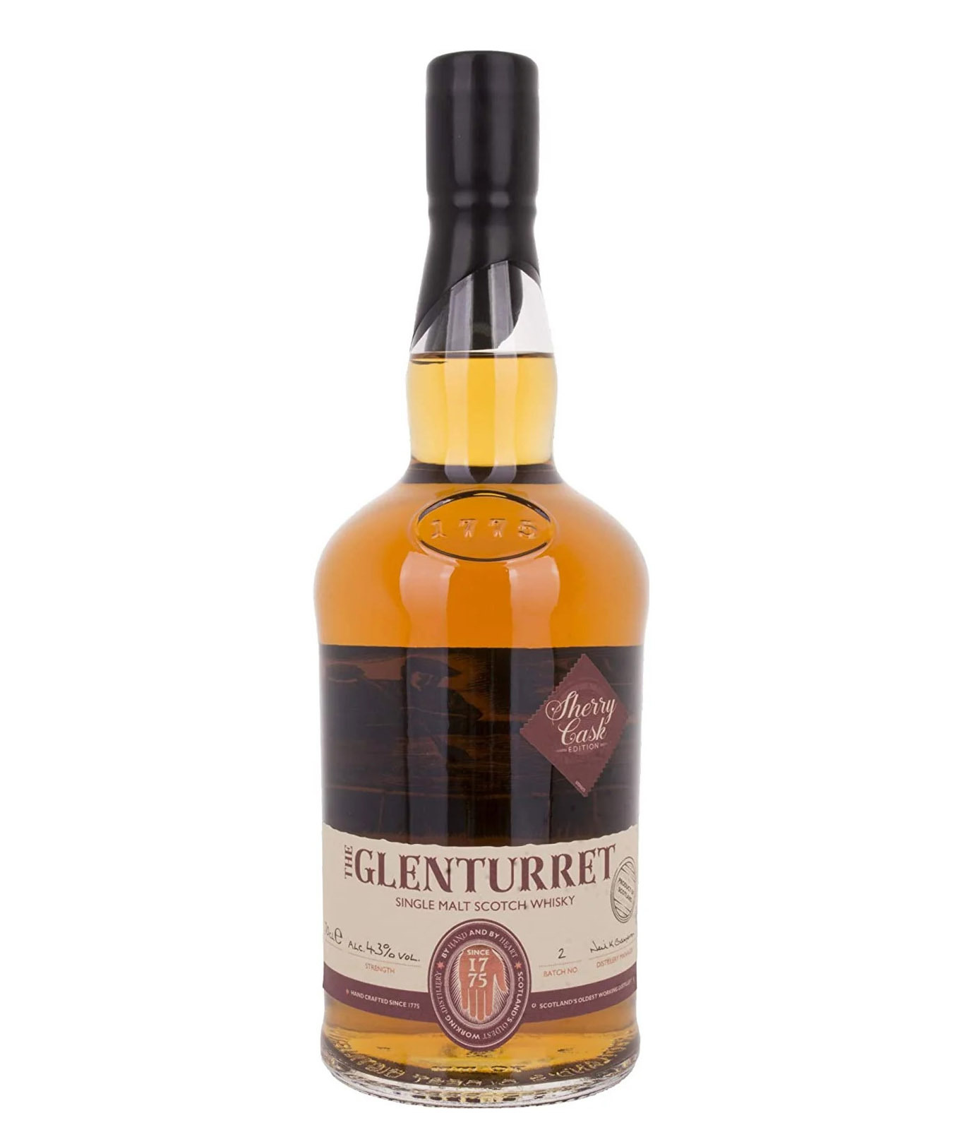 The Glenturret Sherry Cask Edition Batch No.2 43% 0,7l