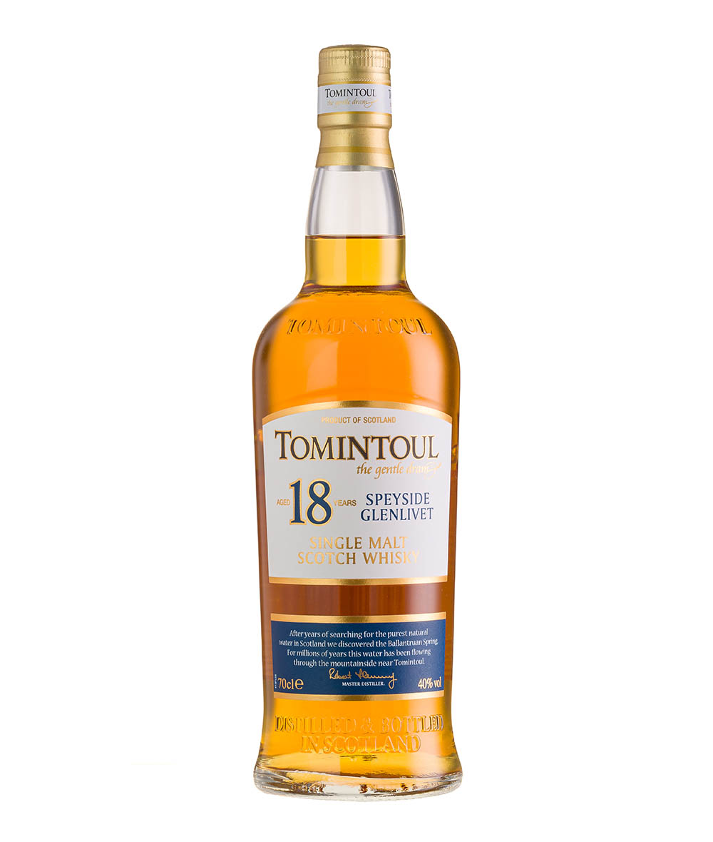 Tomintoul 18 yo 0,7l 40% + 2 poháre GB – Obrázok 4