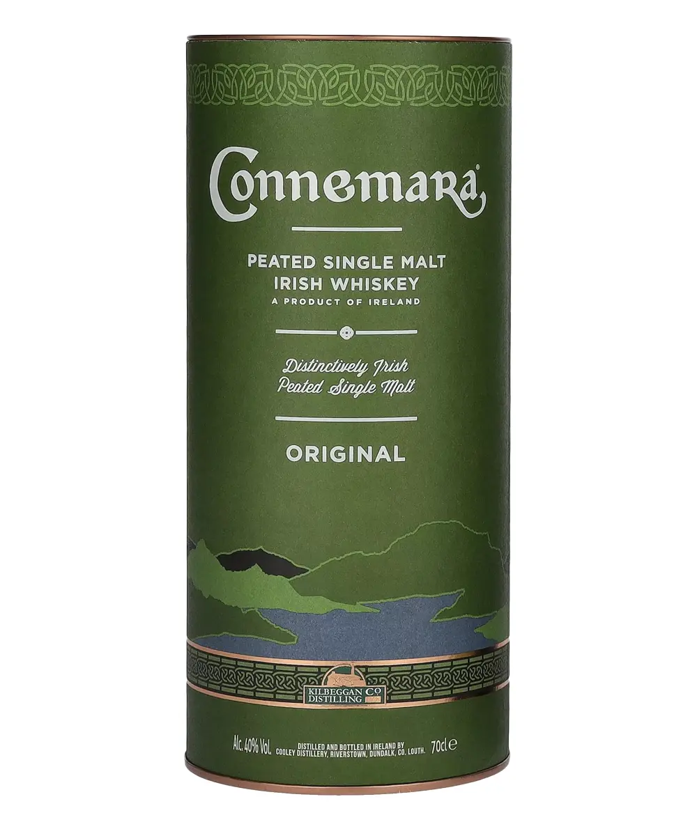 Connemara Peated Irish Single Malt + Pohár 40% 0,7l TU – Obrázok 3