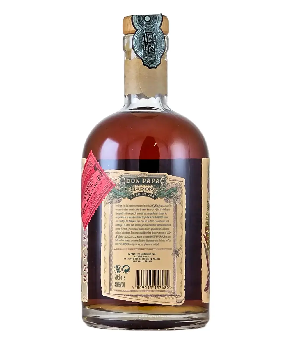 Don Papa Baroko Harvest 40% 0,7l TU – Obrázok 4