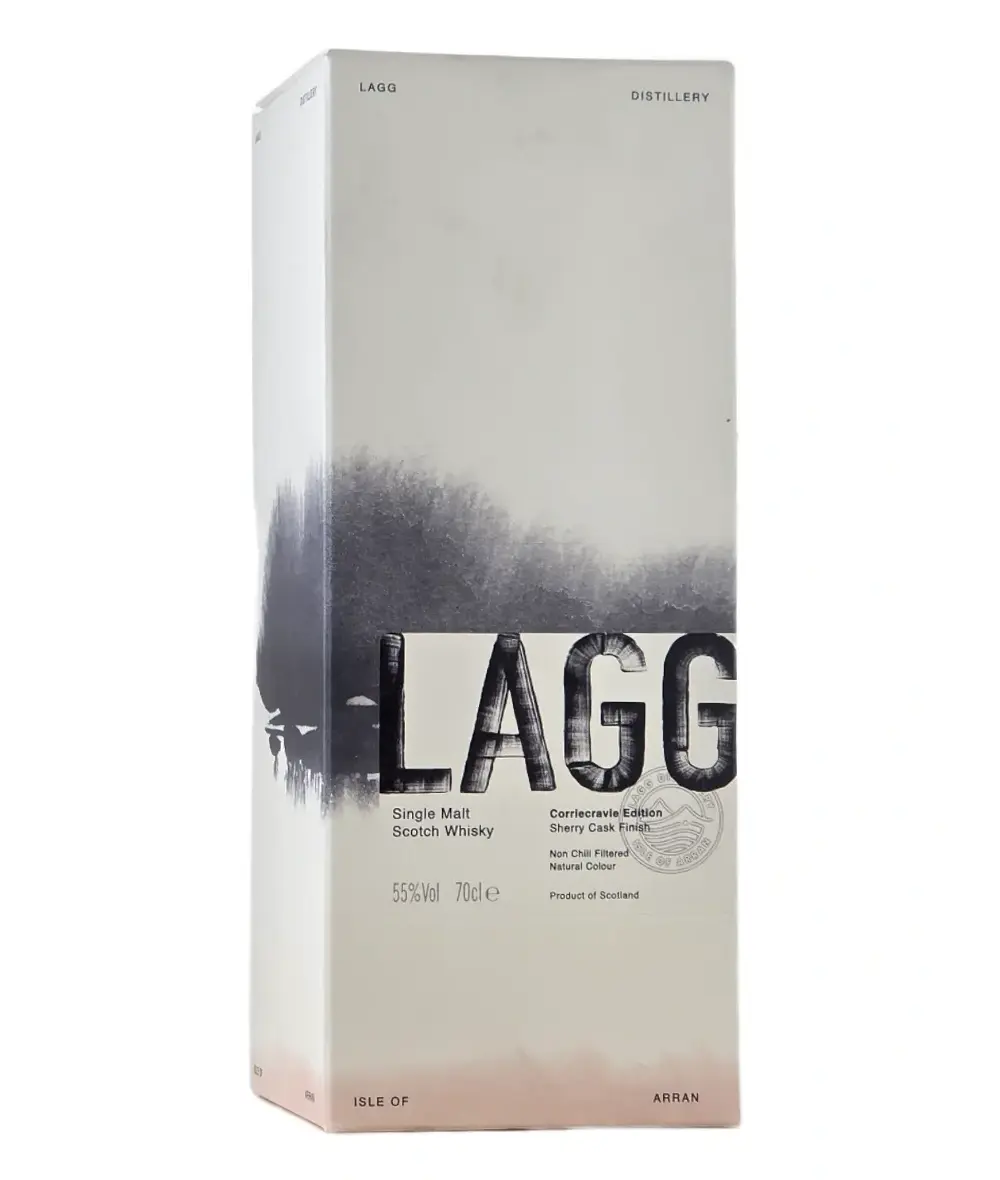 Lagg Corriecravie Sherry Cask 55% 0,7l GB – Obrázok 2
