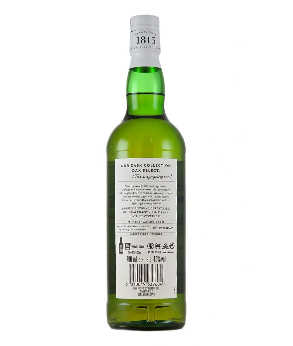 Laphroaig Oak Select Islay Single Malt 0,7l 40% GB – Obrázok 3