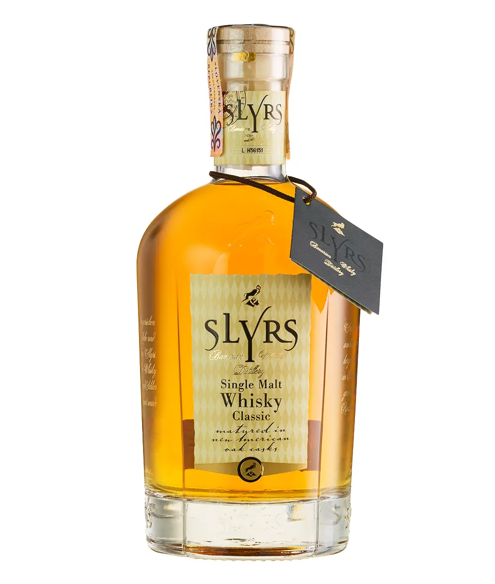 Slyrs Single Malt Classic Whisky + pohár 43% 0,7l GB – Obrázok 4