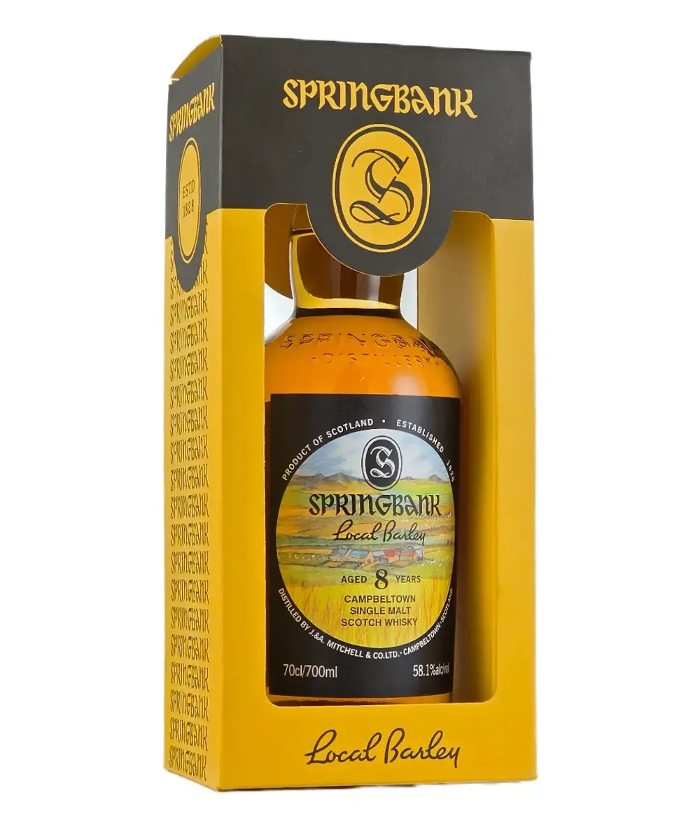 Springbank 8y Local Barley Campbeltown Single Malt 58,1% 0,7l GB