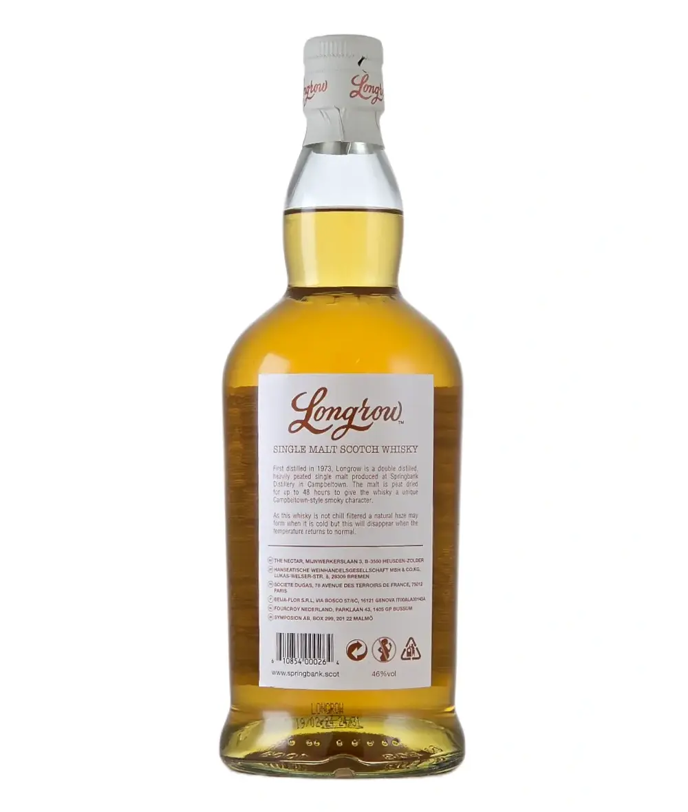 Springbank Longrow Peated Campbeltown Single Malt 46% 0,7l – Obrázok 2