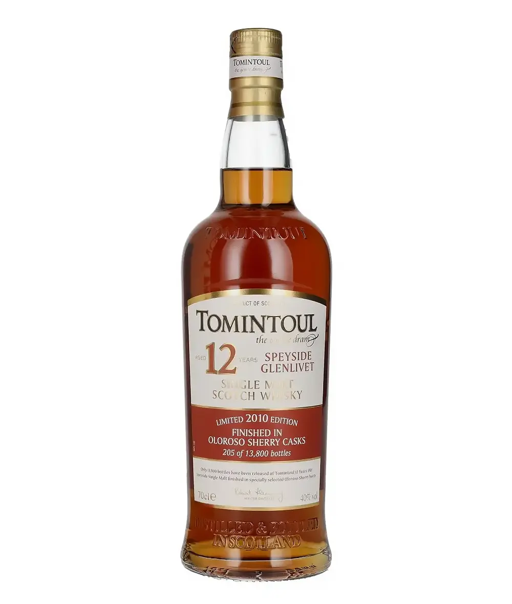 Tomintoul 12 Years Oloroso 0,7l 40% GB – Obrázok 2