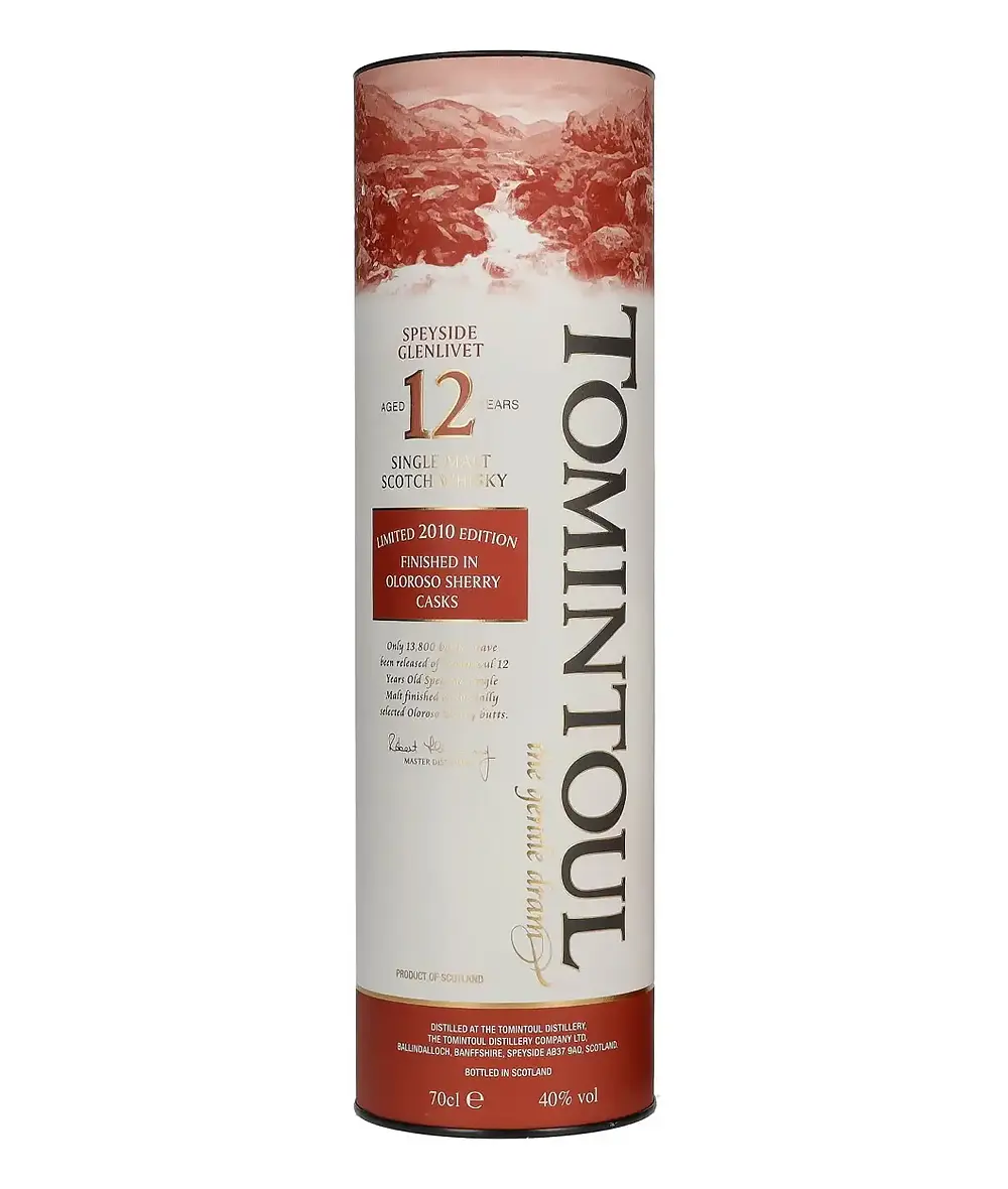 Tomintoul 12 Years Oloroso 0,7l 40% GB – Obrázok 3
