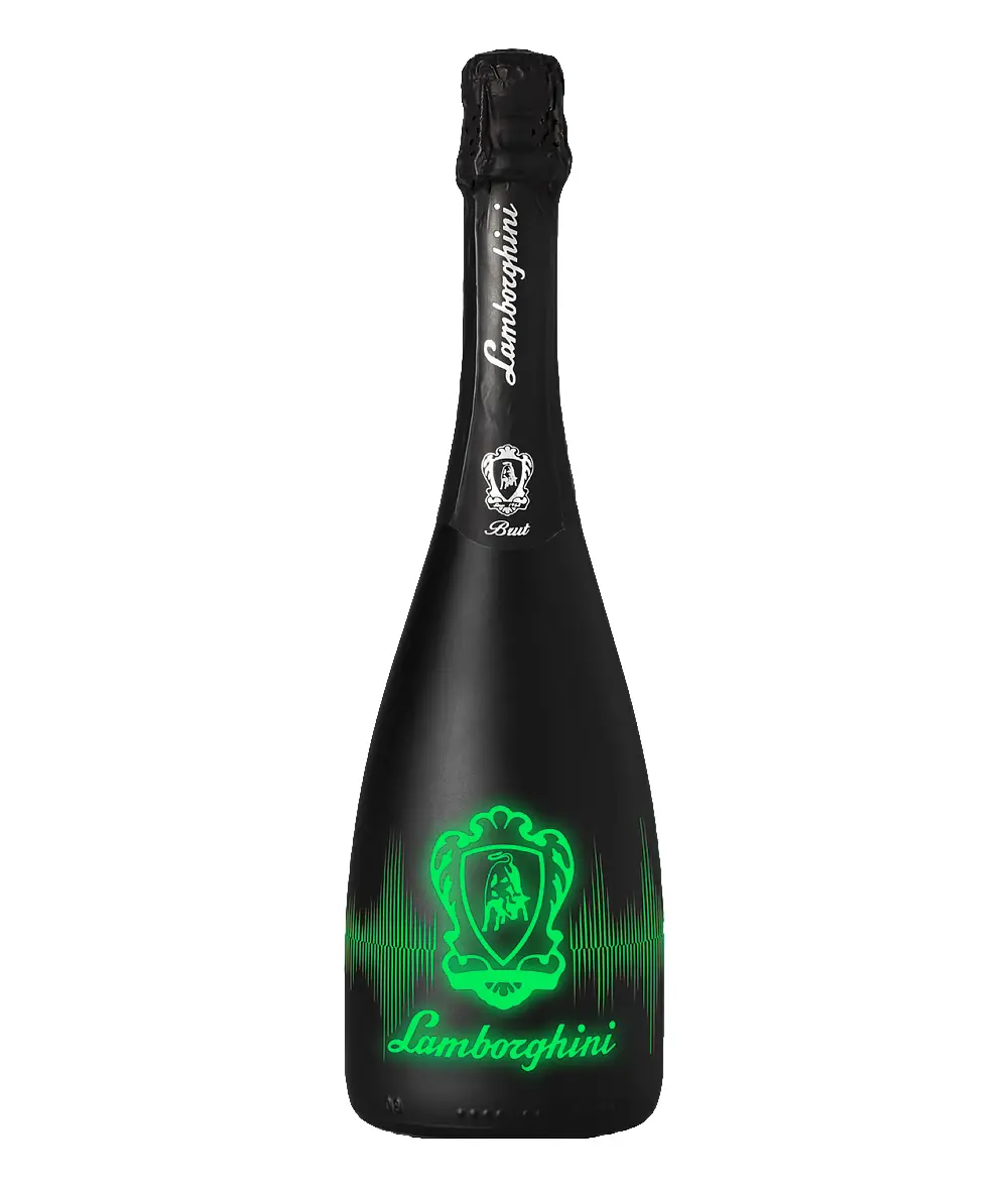 Lamborghini Dj Luminous Pinot Chardonnay Brut Spumante 12% 0,75l – Obrázok 2