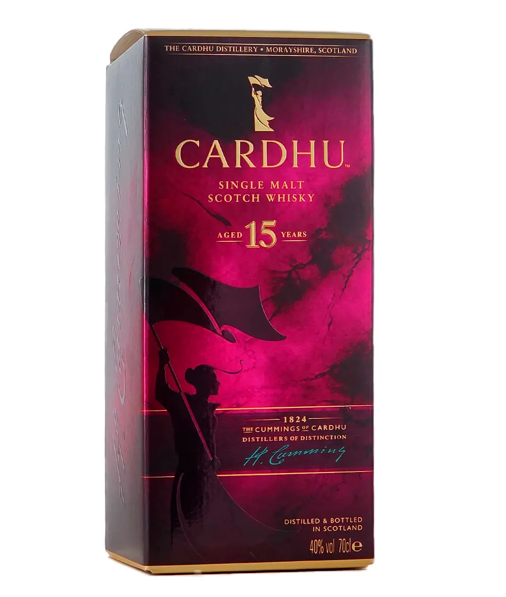 Cardhu 15 years 0,7l 40% GB