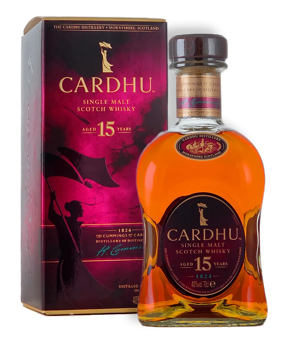 Cardhu 15 years 0,7l 40% GB