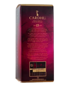 Cardhu 15 years 0,7l 40% GB