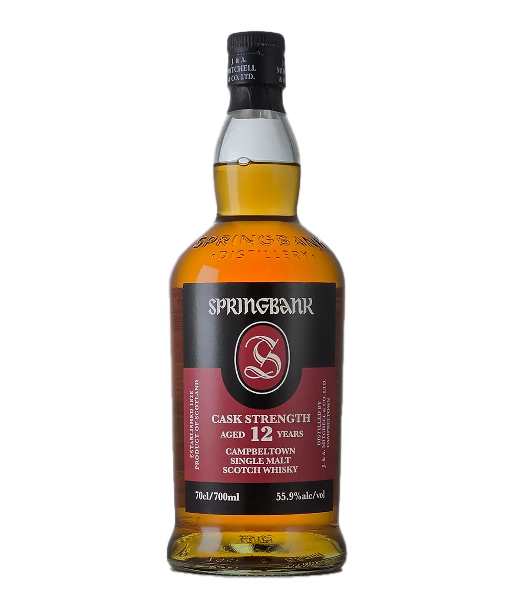 Springbank 12 YO Cask Strenght Campeltown Single Malt Scotch Whisky 0,7l 55,9%