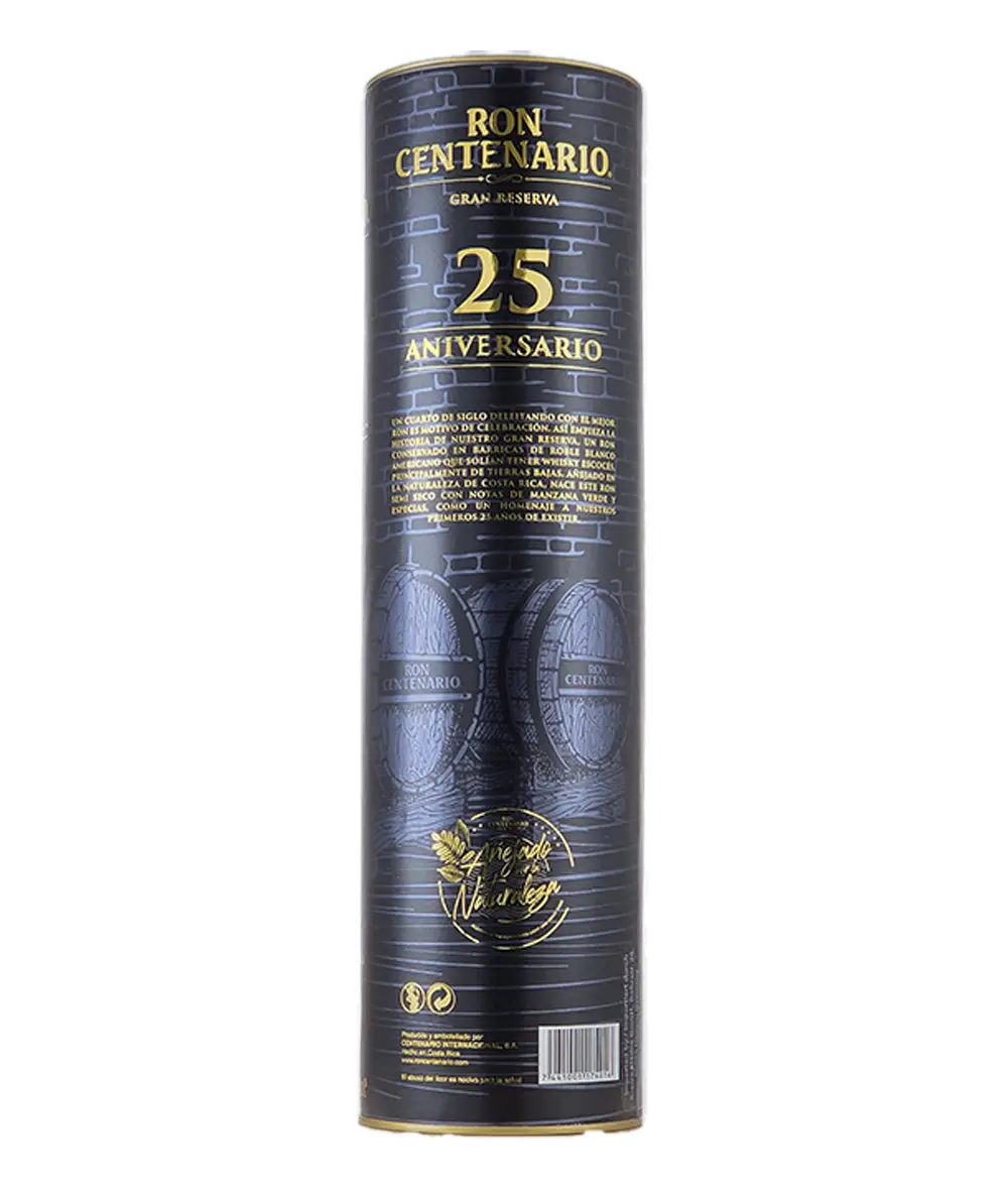 Ron Centenario Gran Reserva 25 Sistema Solera Rum 40% 0,7l GB
