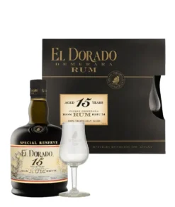 El Dorado 15 years 0,7l 43% + 2 poháre GB